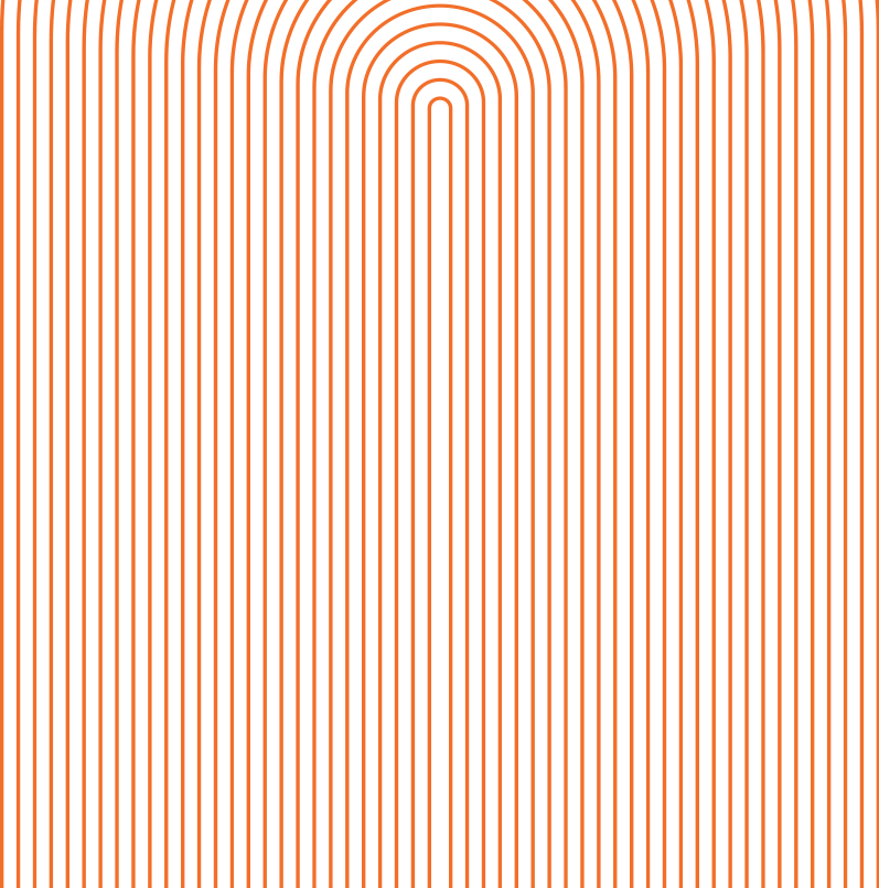 Orange quote mark